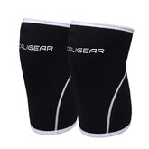 CALIGEAR 7MM KNEE SLEEVES - BLACK/WHITE