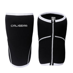 CALIGEAR 7MM KNEE SLEEVES - BLACK/WHITE