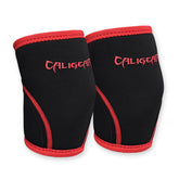 CALIGEAR 7MM ELBOW SLEEVE - BLACK/RED