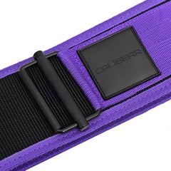 CALIGEAR QUICK LOCKING WEIGHTLIFTING BELT - PURPLE