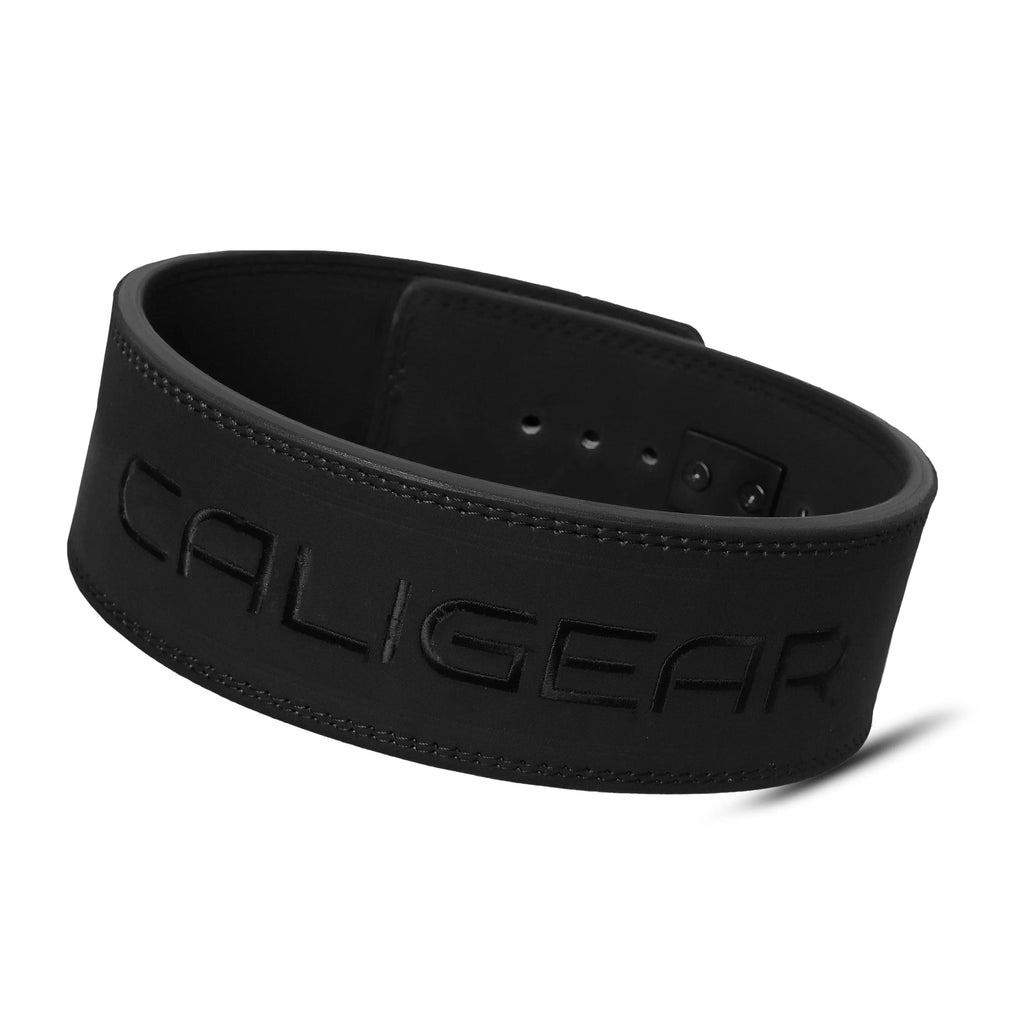 10MM LEVER BELT - BLACK/BLACK - CaliGear