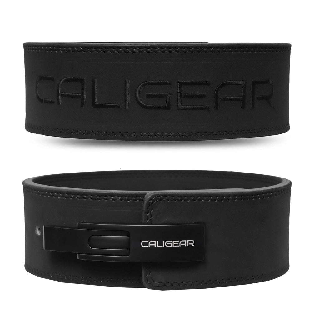 10MM LEVER BELT - BLACK/BLACK - CaliGear