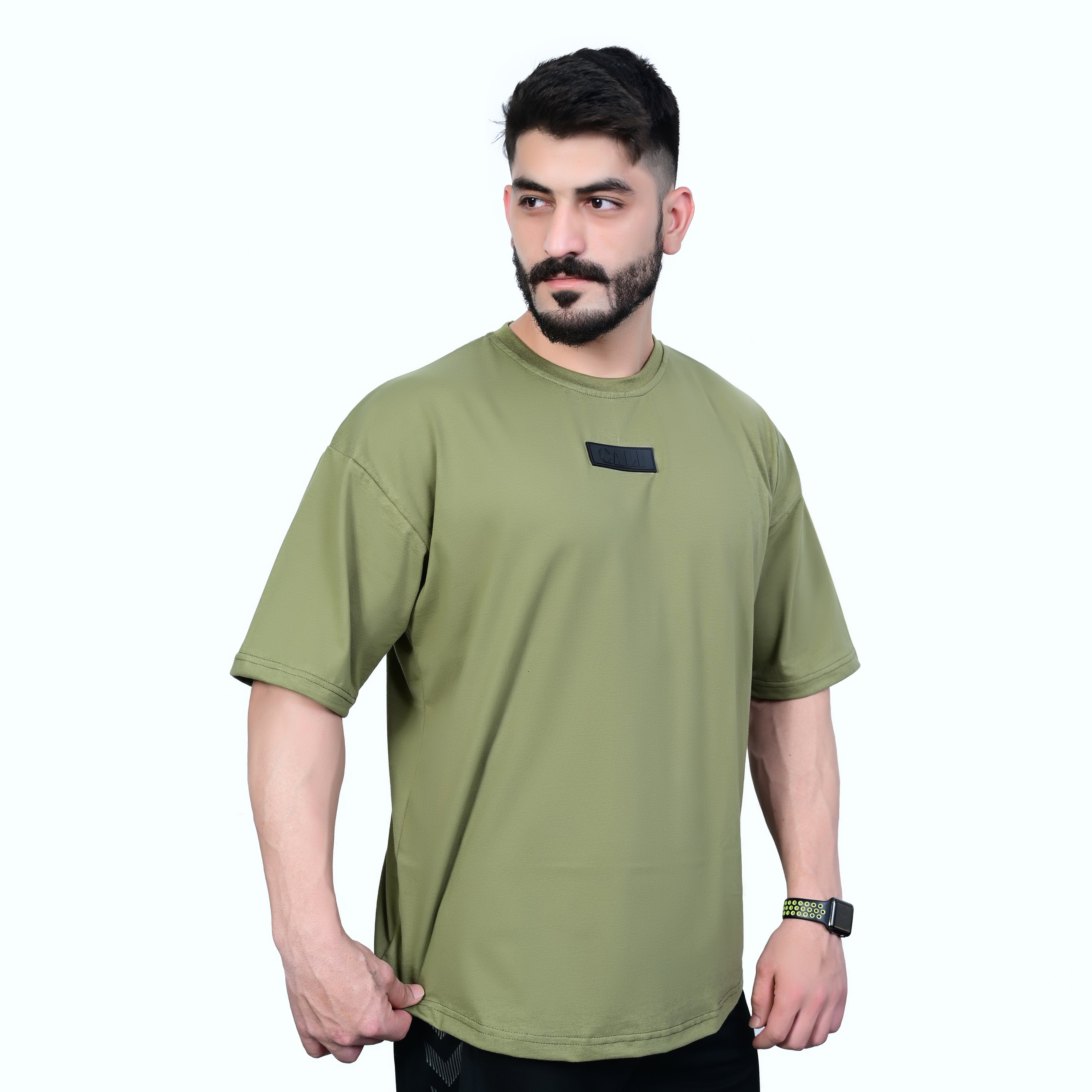 Oversized T-Shirt - OliveGreen