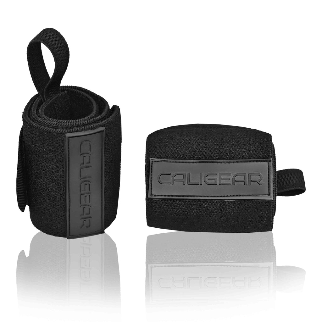 18” WRIST WRAPS - BLACK - CaliGear