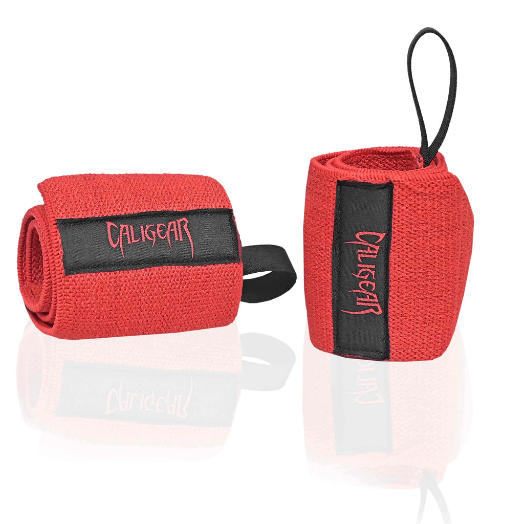 18’’ Wrist Wraps - Red - CaliGear