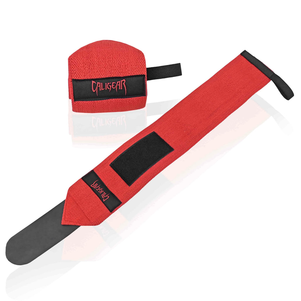 18’’ Wrist Wraps - Red - CaliGear