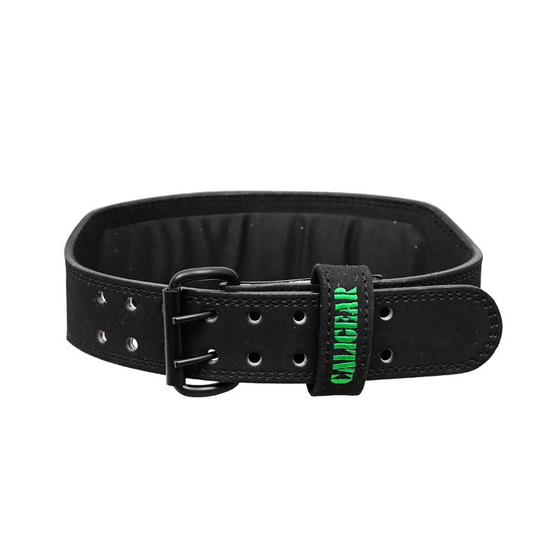 WeightLifting Syntactic Leather Belt Black