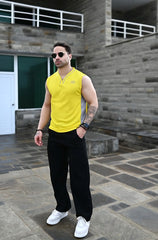 MESH TANK - YELLOW