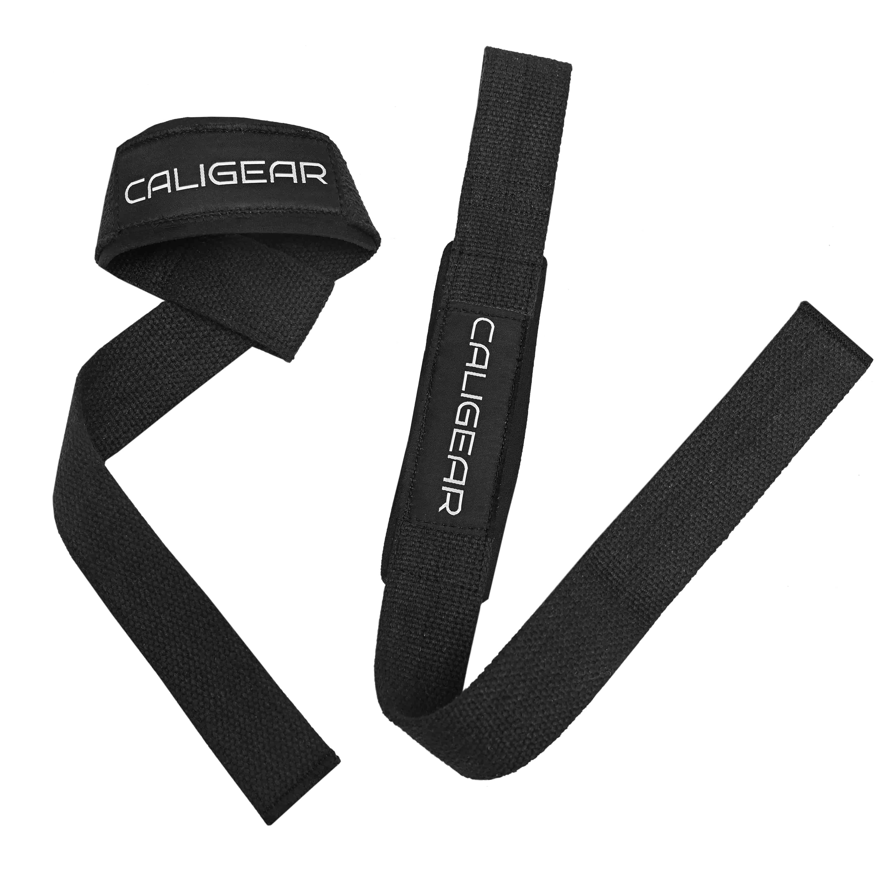 LIFTING STRAPS | PREMIUM PADDED WEIGHTLIFTING STRAPS - BLACK