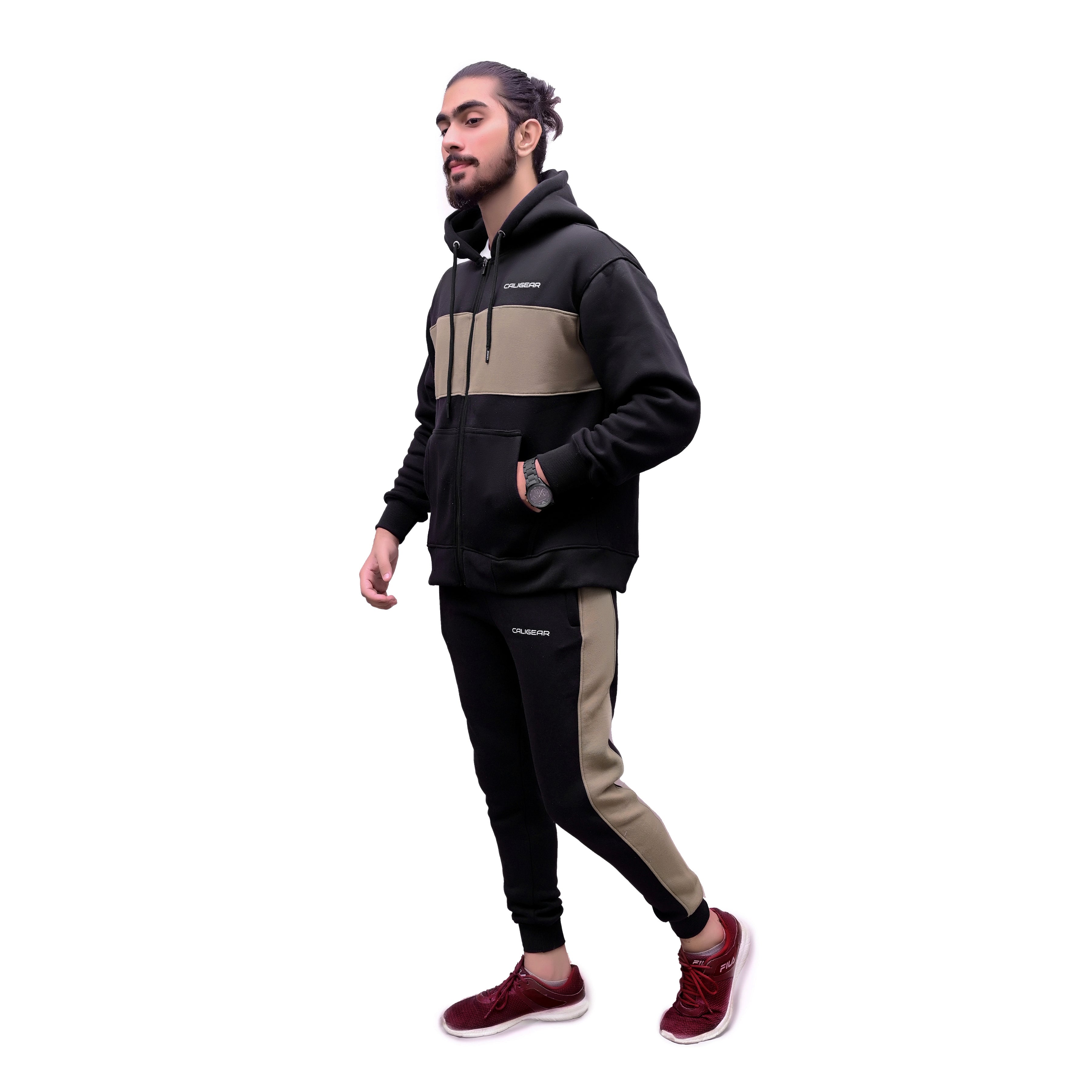 Man Tracksuite - Black