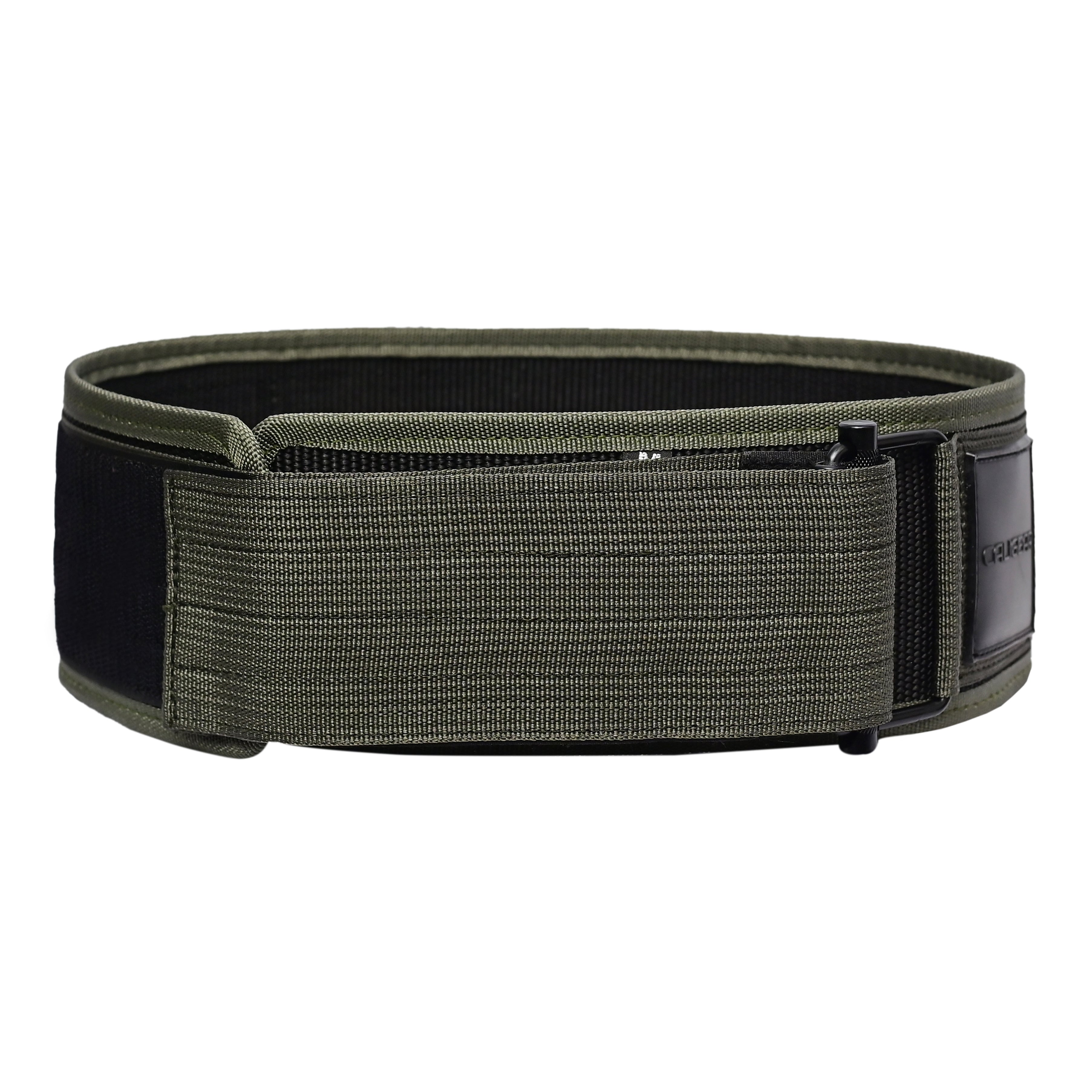 CALIGEAR QUICK LOCKING WEIGHTLIFTING BELT - OLIVEGREEN