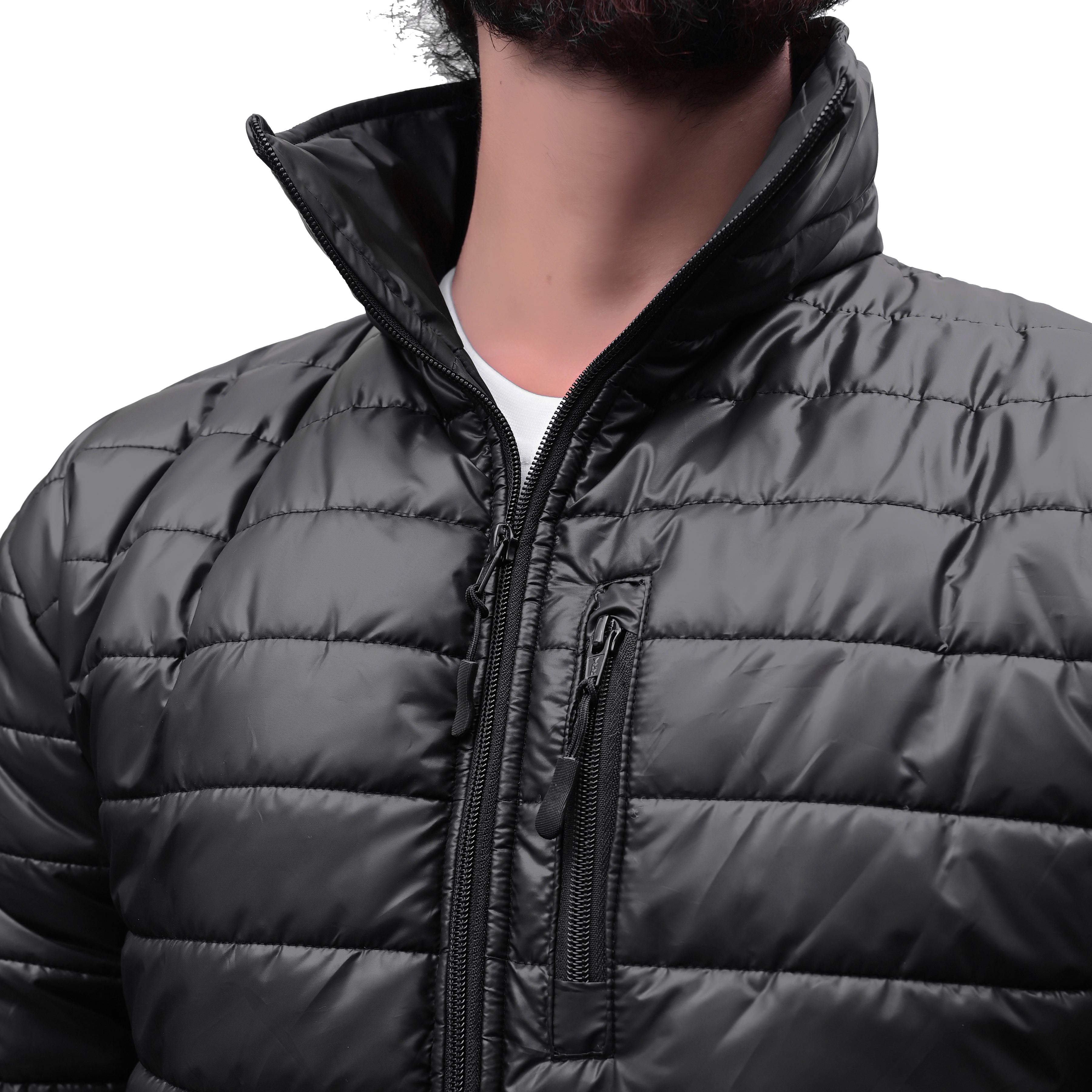 Puffer Jacket - Black