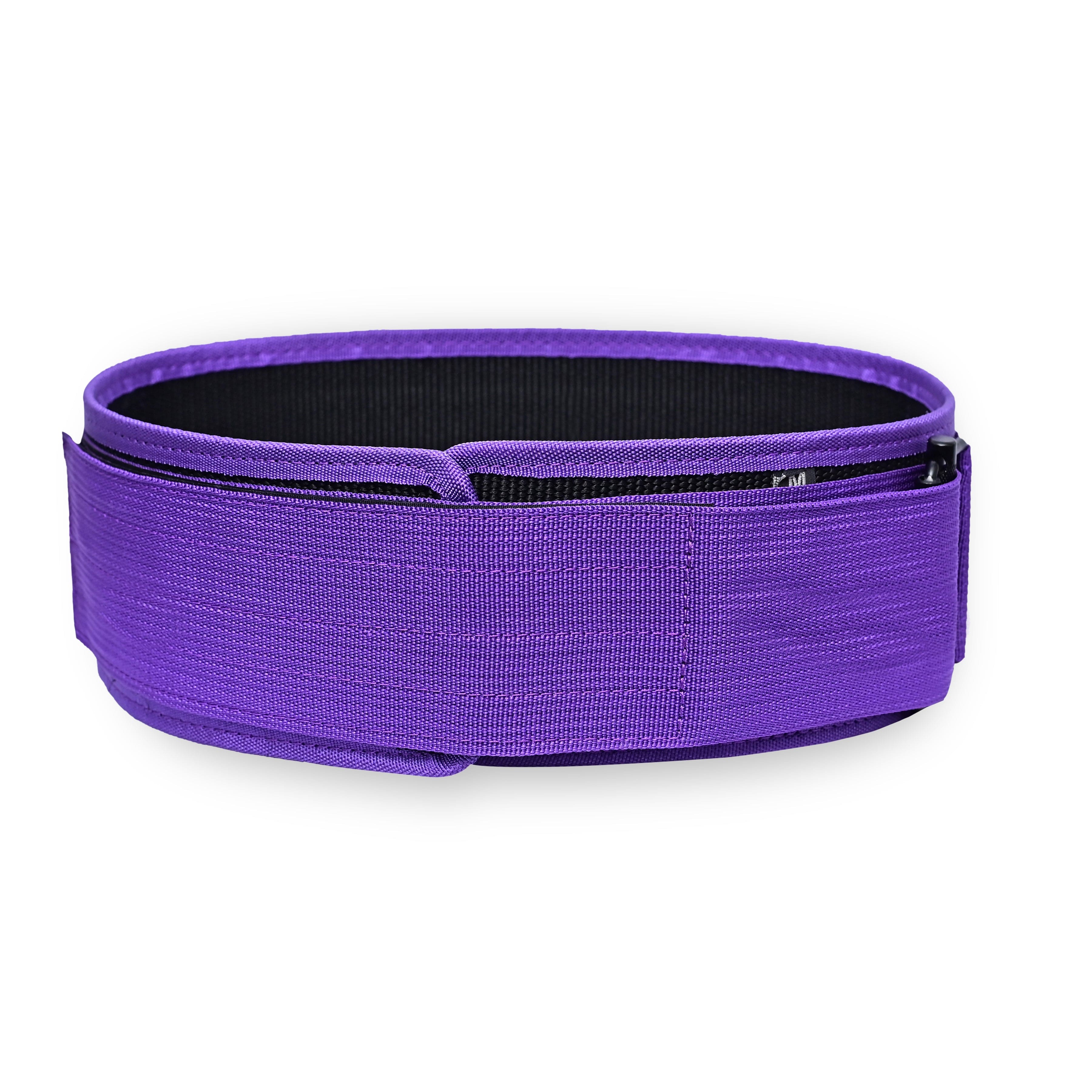 CALIGEAR QUICK LOCKING WEIGHTLIFTING BELT - PURPLE