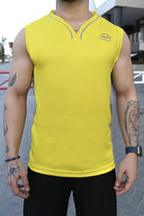 MESH TANK - YELLOW
