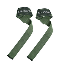 LIFTING STRAPS | PREMIUM PADDED WEIGHTLIFTING STRAPS - GREEN