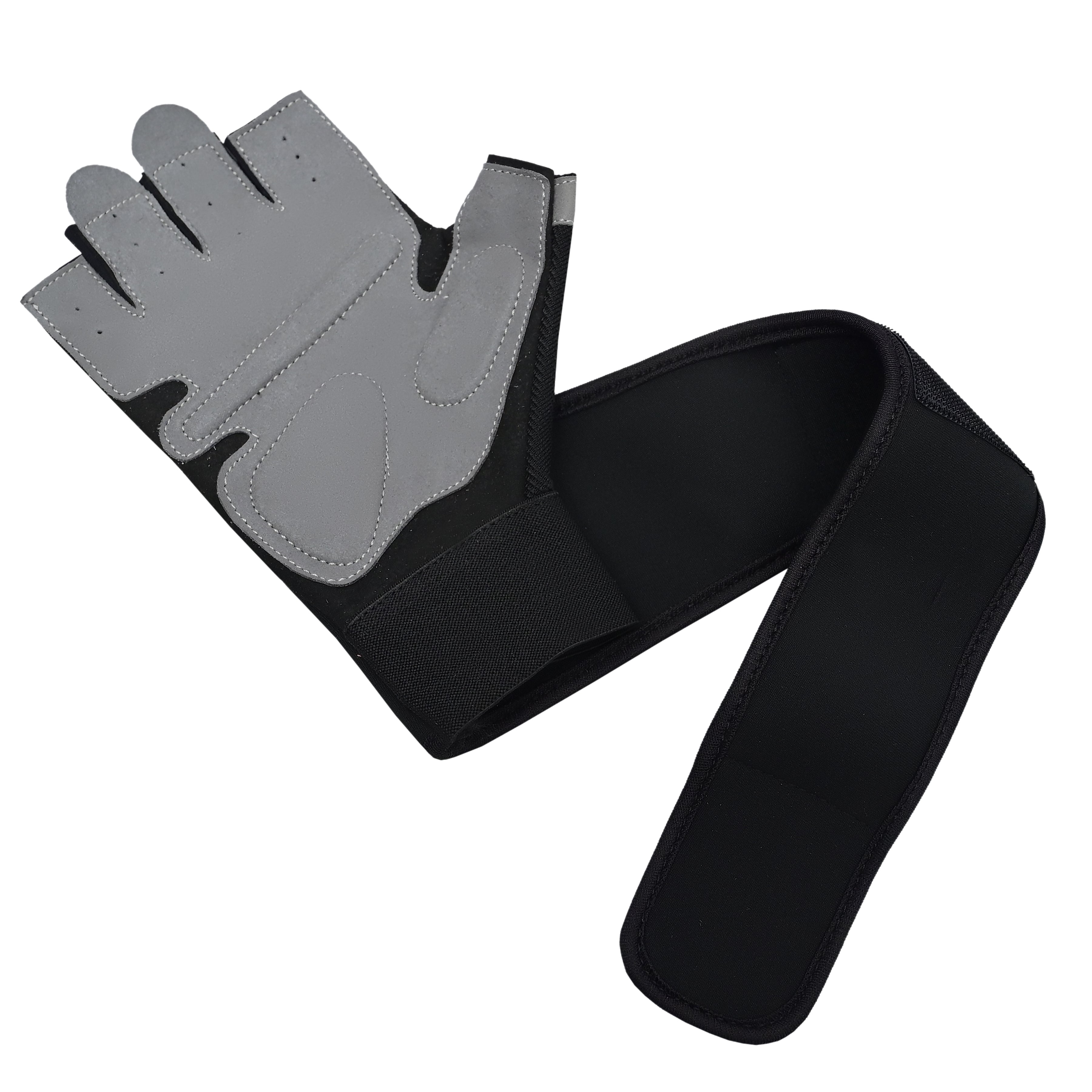 WRAP LIFTING GLOVES-Black