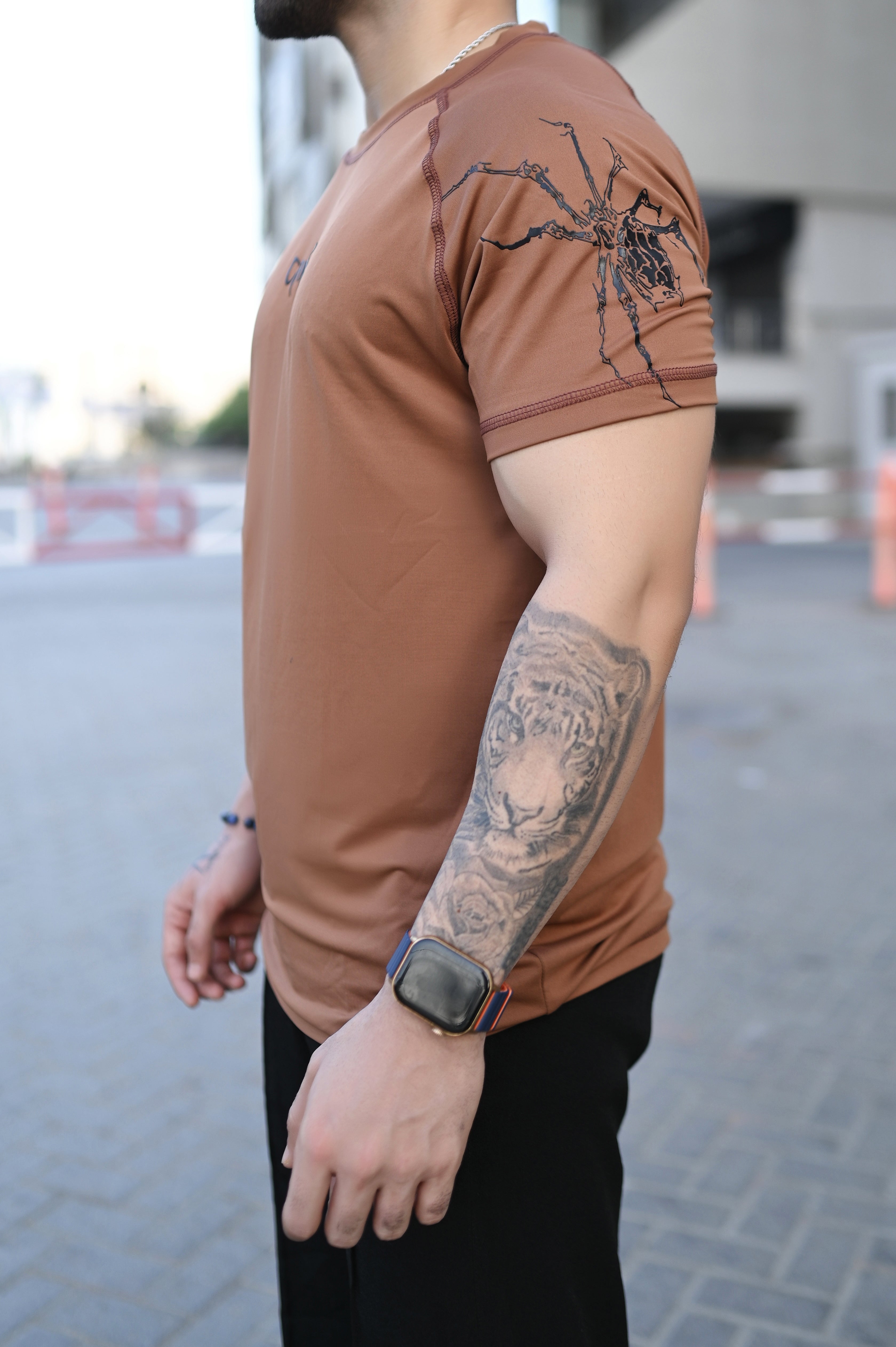 SPIDER COMPRESSION - BROWN
