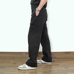 Pleated Baggy Trouser - Black