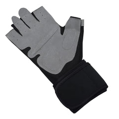 WRAP LIFTING GLOVES-Black