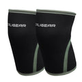 CALIGEAR 7MM KNEE SLEEVES - Black/RANGER GREEN - CaliGear