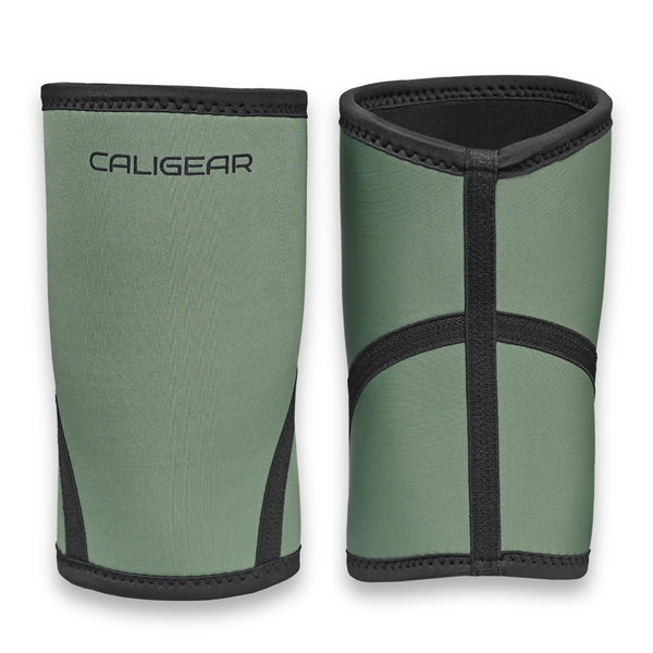 CALIGEAR 7MM KNEE SLEEVES - RANGER GREEN/BLACK - CaliGear