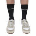CALIGEAR BLACK FRONT KNIT ORGANIC SOCKS - CaliGear