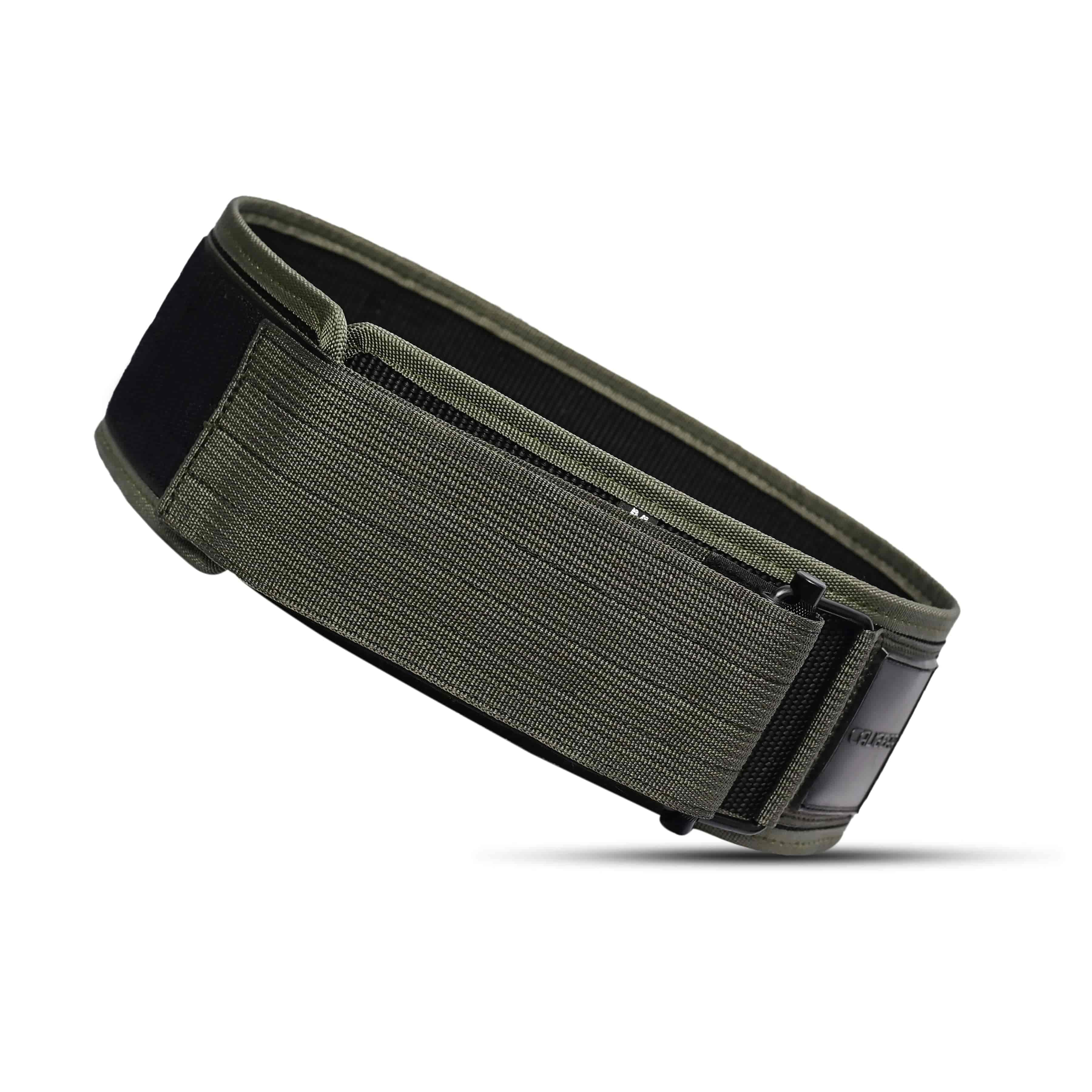 CALIGEAR QUICK LOCKING WEIGHTLIFTING BELT - OLIVEGREEN - CaliGear