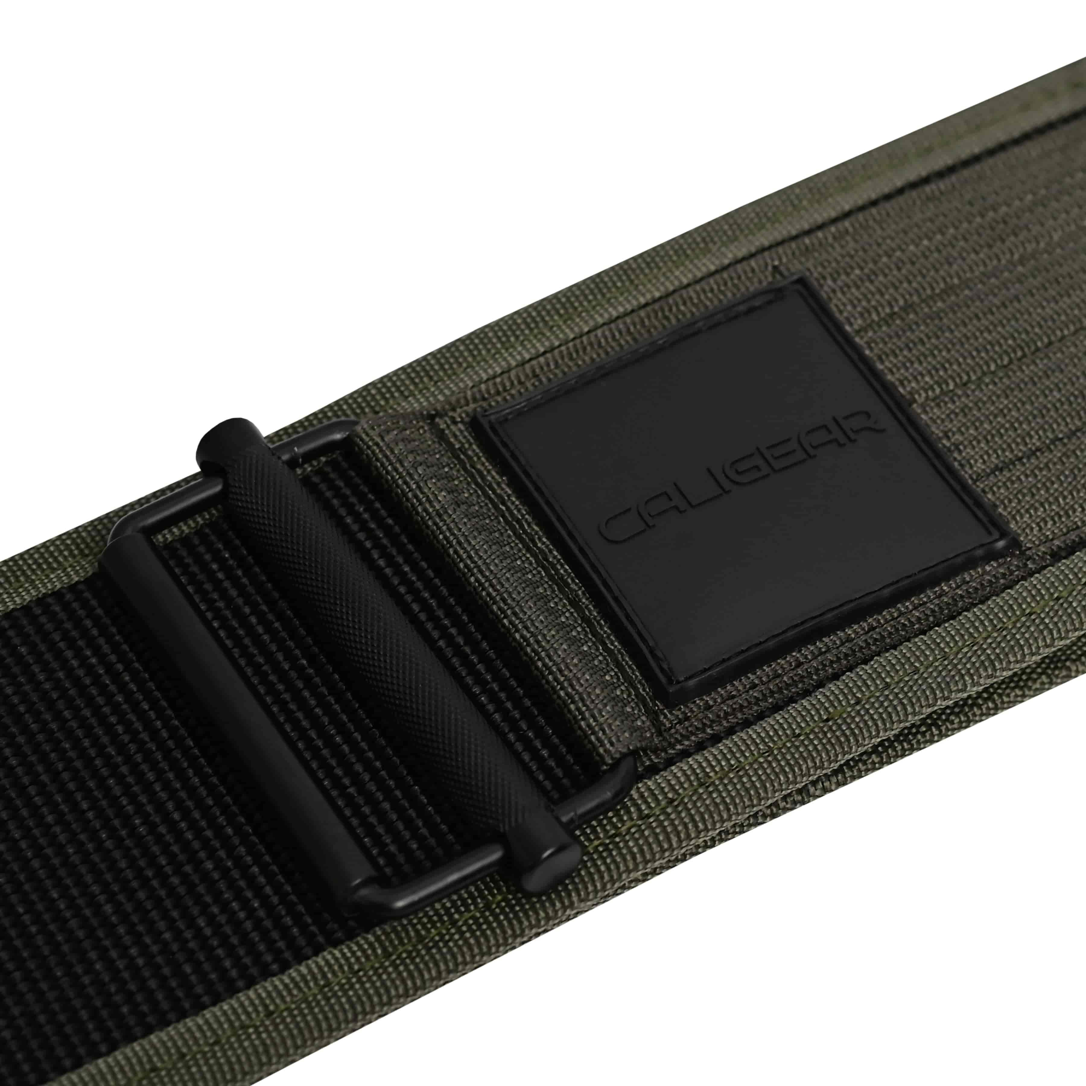 CALIGEAR QUICK LOCKING WEIGHTLIFTING BELT - OLIVEGREEN - CaliGear