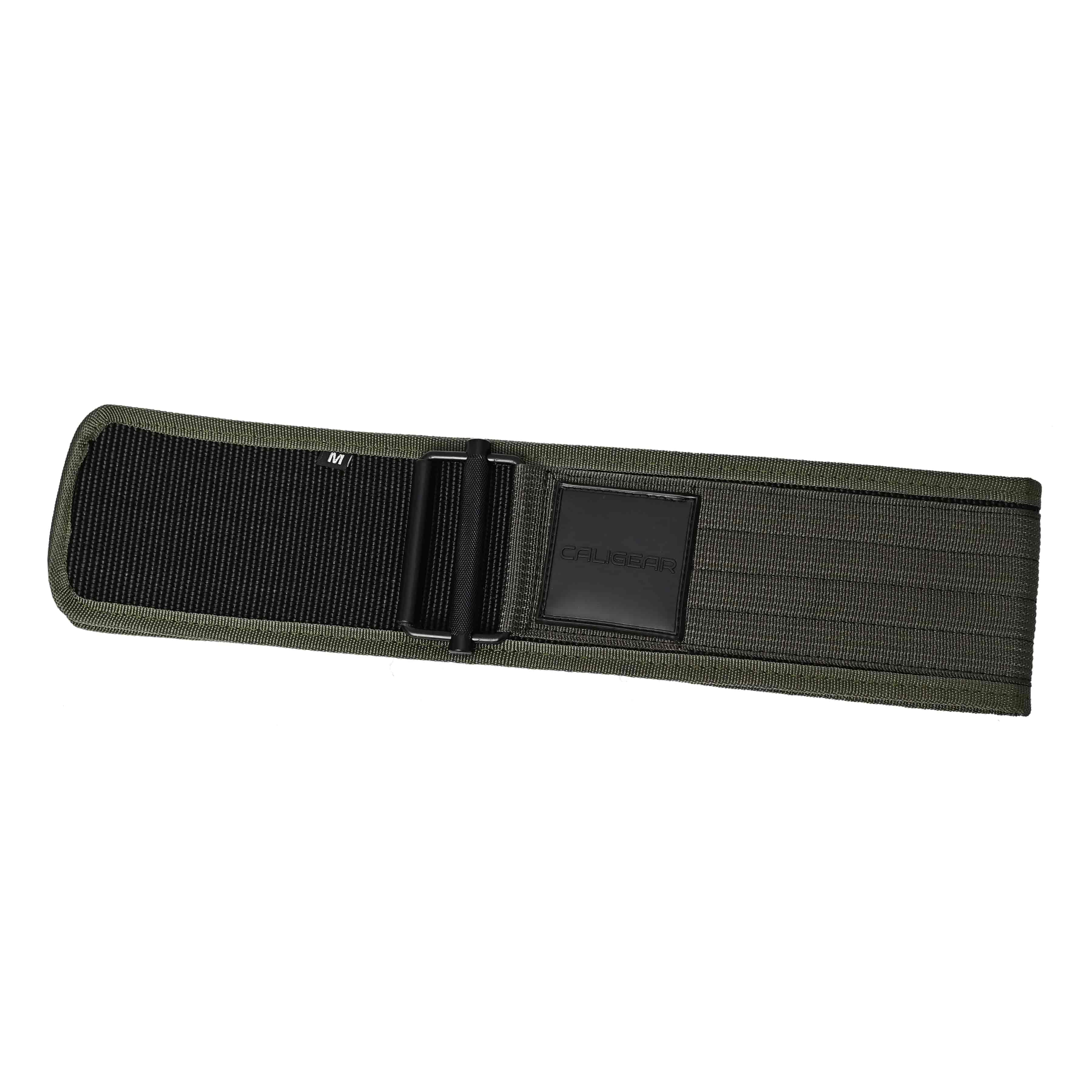 CALIGEAR QUICK LOCKING WEIGHTLIFTING BELT - OLIVEGREEN - CaliGear