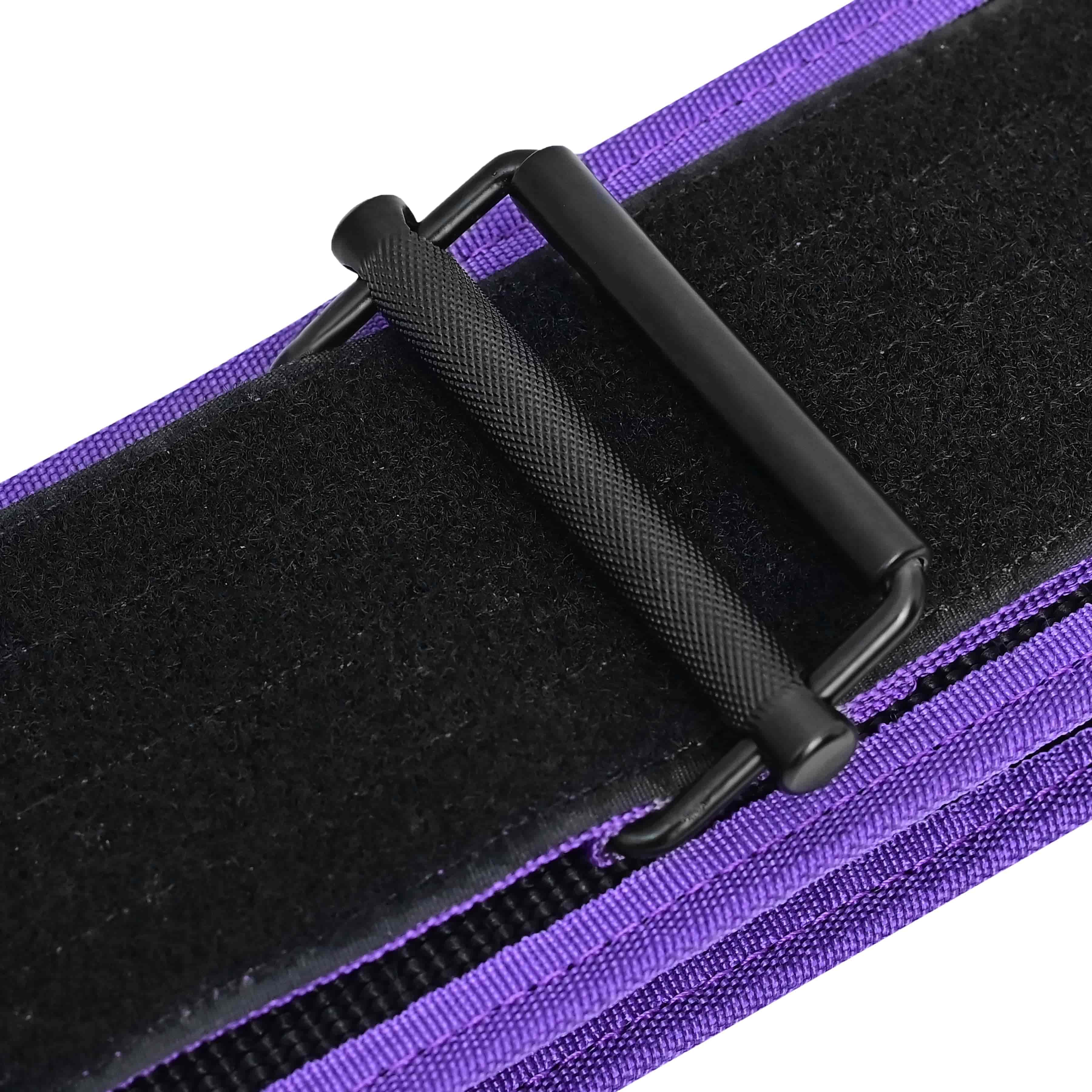 CALIGEAR QUICK LOCKING WEIGHTLIFTING BELT - PURPLE - CaliGear