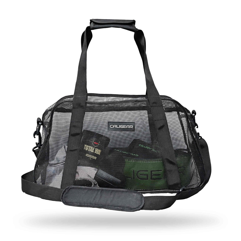 CALIGEAR YOGA MESH BAG - BLACK - CaliGear