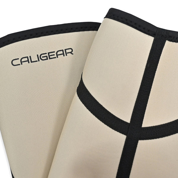 CALIGEAR 7MM KNEE SLEEVES - SKIN/BLACK