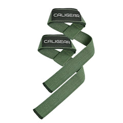 LIFTING STRAPS | PREMIUM PADDED WEIGHTLIFTING STRAPS - GREEN