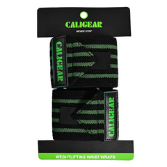 Green Out Line Wrist Wraps