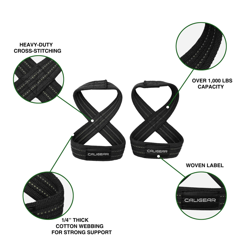 FIGURE 8 LIFTING STRAPS - CaliGear