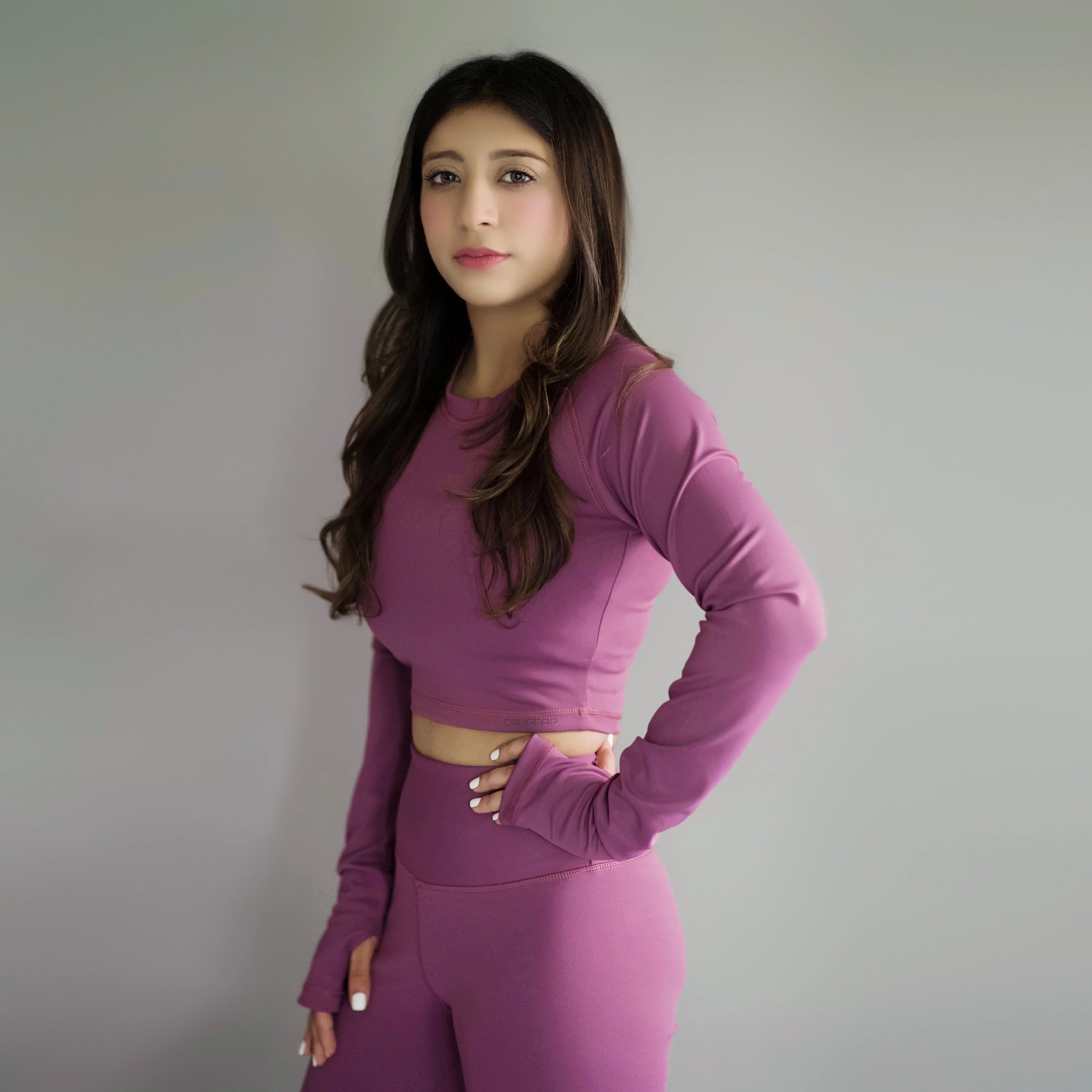 Hot Seamless apparel Top & Bottom (Pink) - CaliGear
