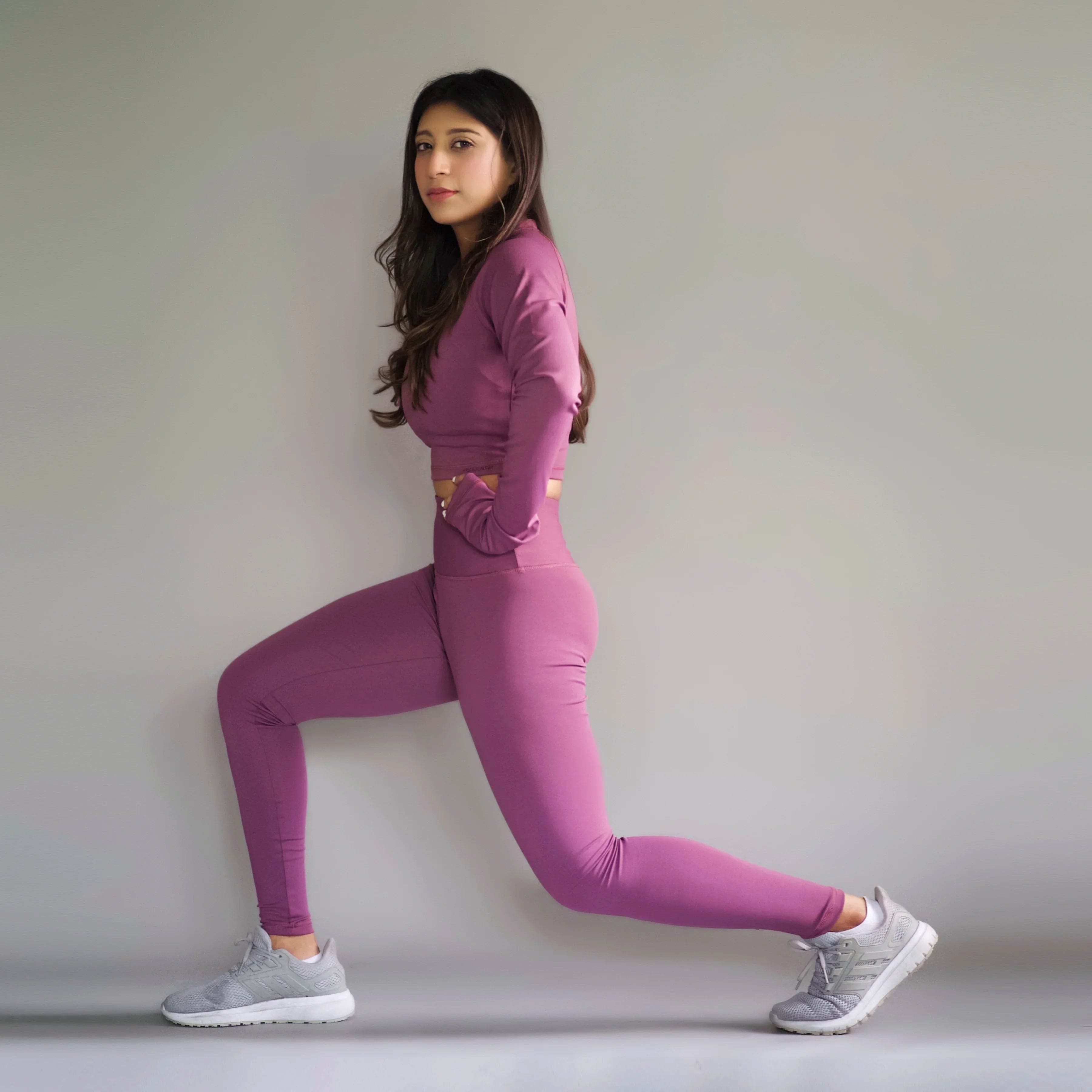 Hot Seamless apparel Top & Bottom (Pink) - CaliGear
