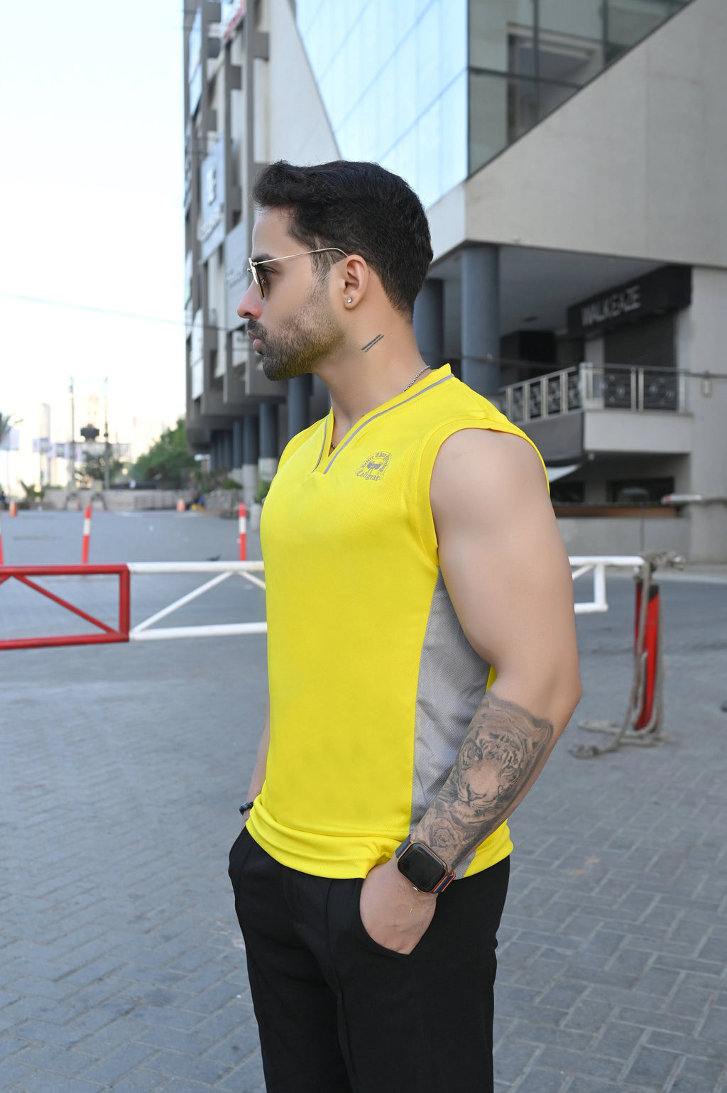 MESH TANK - YELLOW - CaliGear