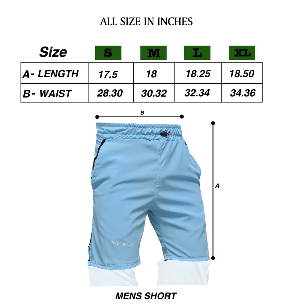 Micro Fit Short 2.0 - SkyBlue - CaliGear