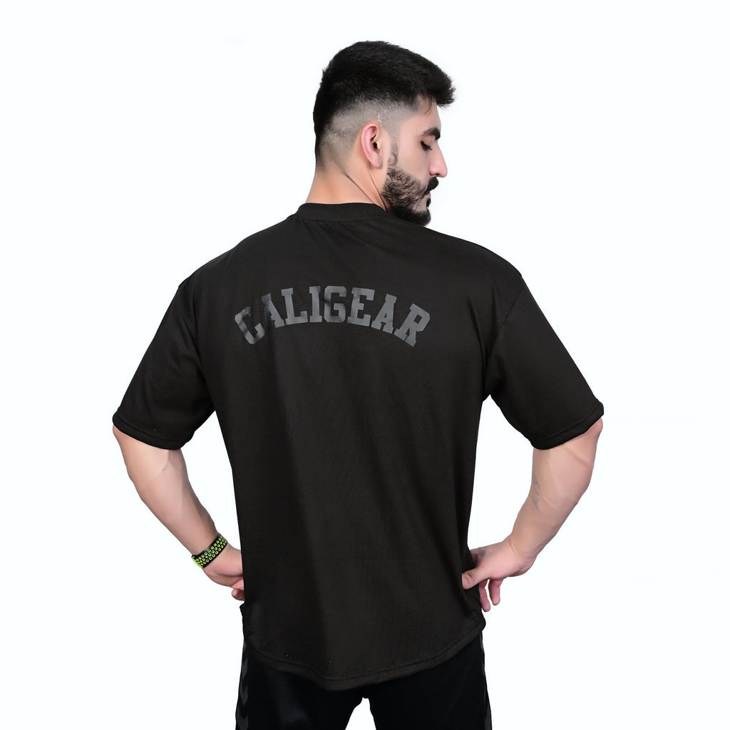 Oversized T-Shirt - Black - CaliGear