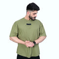 Oversized T-Shirt - OliveGreen - CaliGear