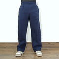 Pleated Baggy Trouser - NavyBlue - CaliGear