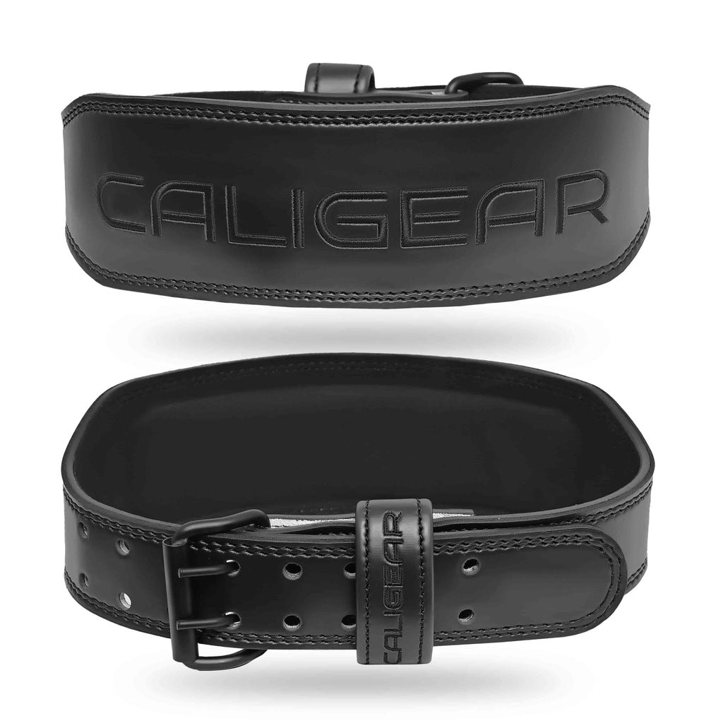 WEIGHTLIFTING PRONG BELT - BLACK - CaliGear